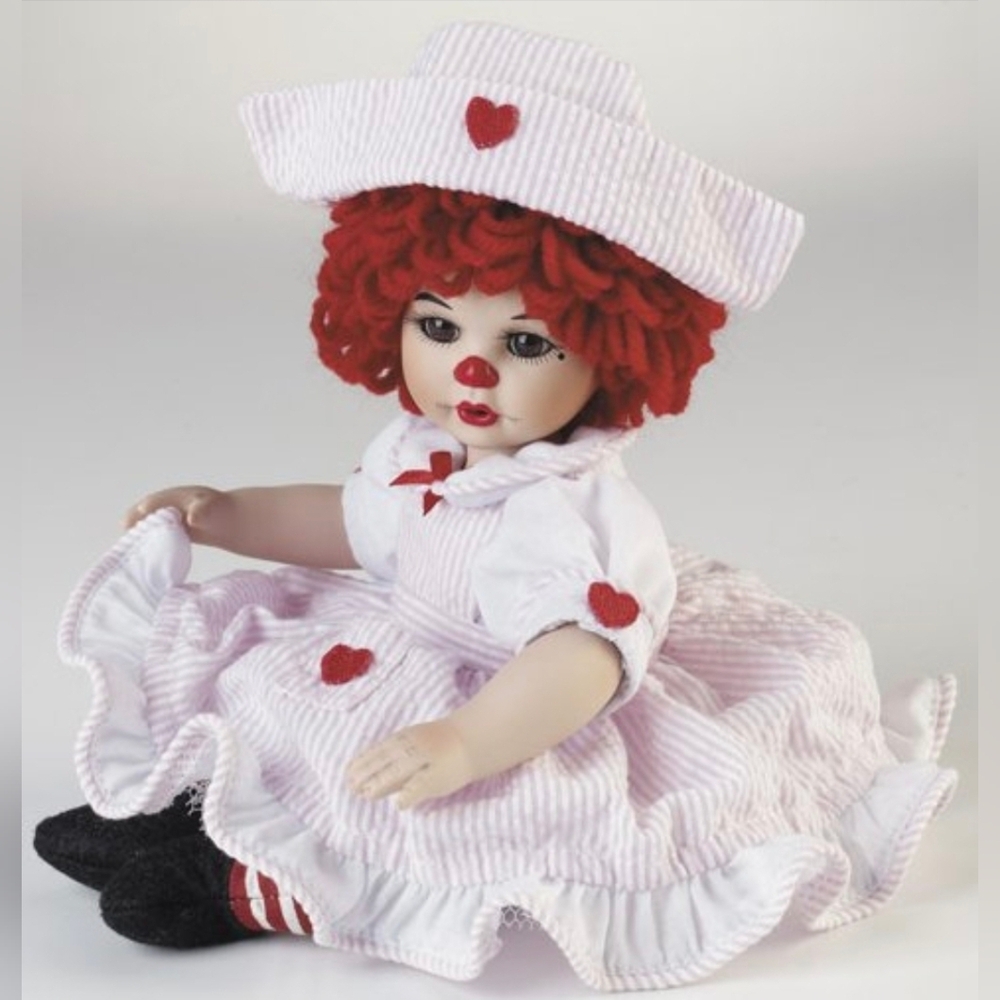 Marie Osmond Kissy It All Better Nurse Tiny Tot Porcelain 5.5"